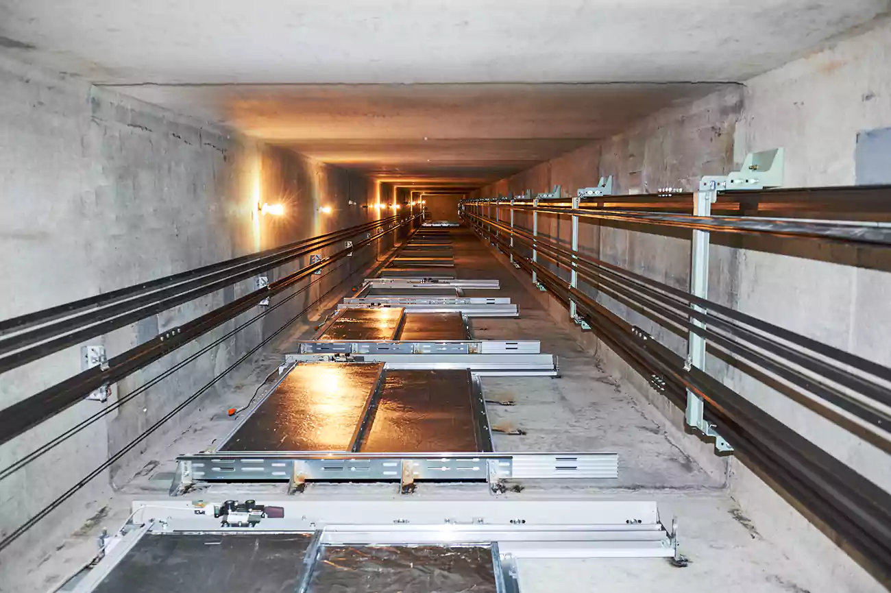 استاندارد ضخامت دیوار چاه آسانسور + پوشش دیوار 3 ضخامت دیوار چاه آسانسور