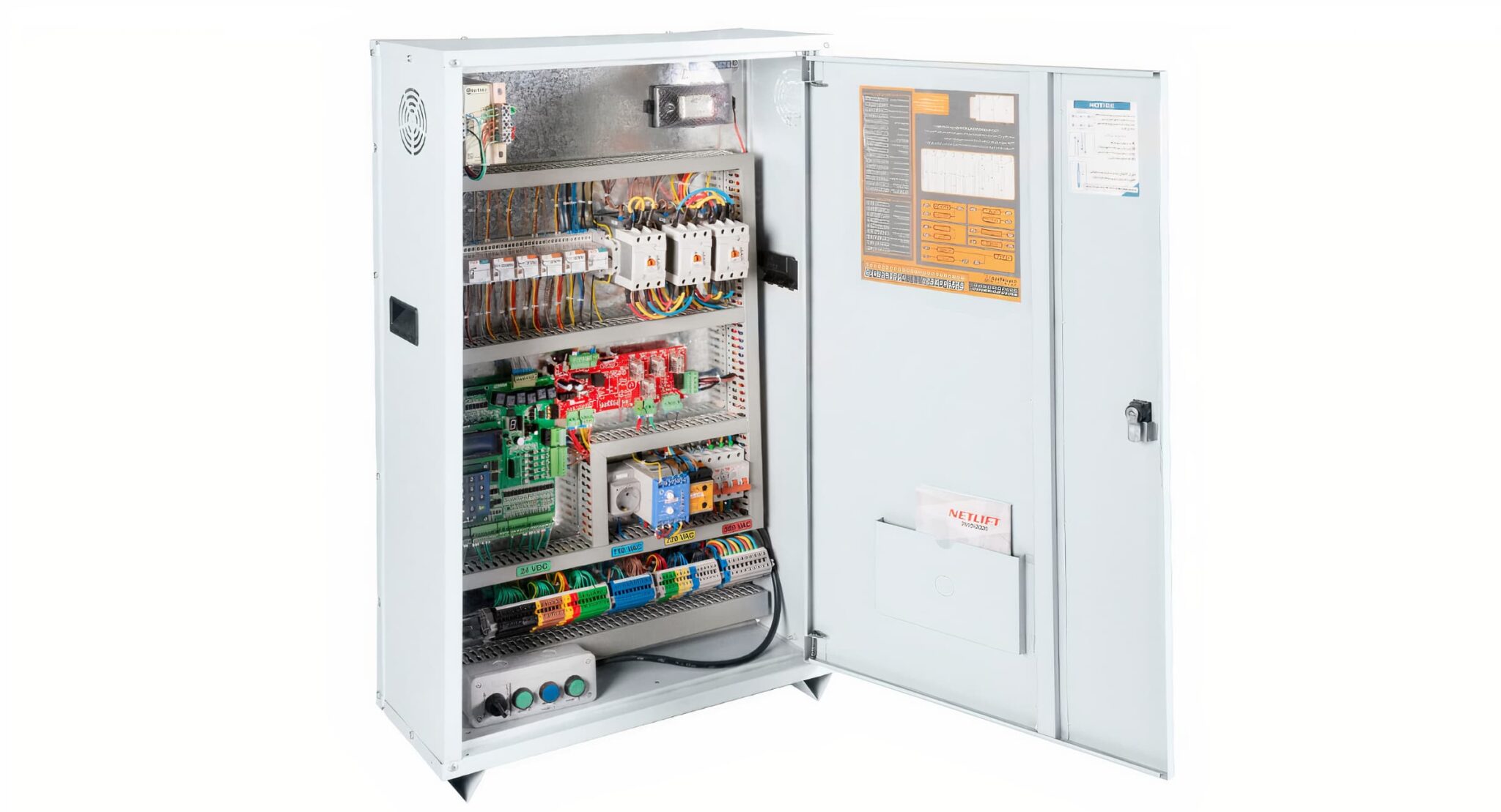لیست خطاهای تابلو آرمان فراز | بررسی دلایل + عیب یابی و راه حل 2 The best Iranian elevator control panel technical specifications and types of differences 1