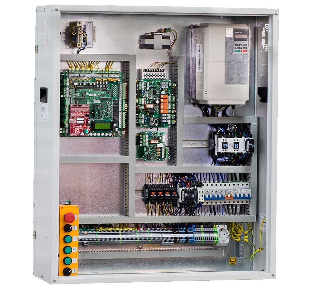 لیست خطاهای تابلو فرمان آسانسور آریان | دلایل + عیب یابی 3 تابلوفرمان یاسکاوا 11 گیربکس 1