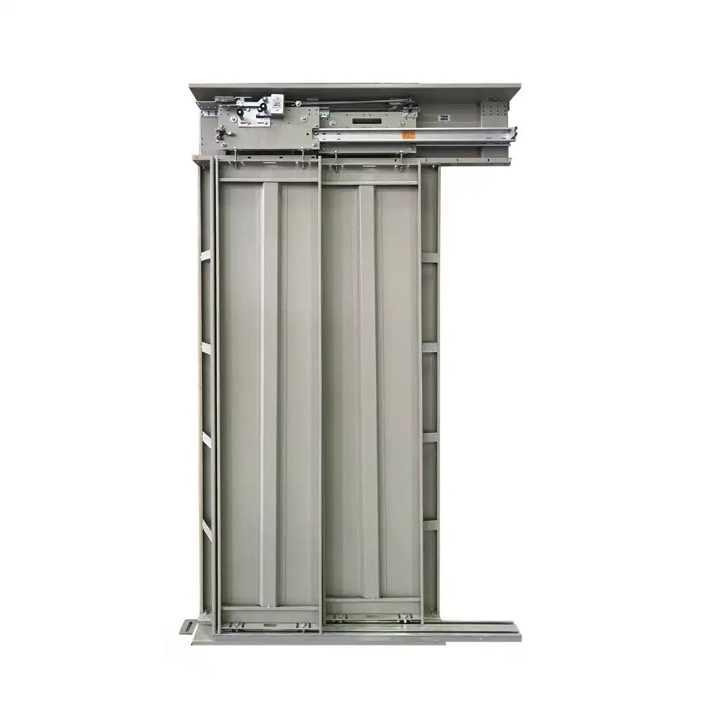 انواع درب آسانسور لولایی و اتوماتیک + معایب و مزایا 2 بررسی انواع درب آسانسور بر اساس محل نصب